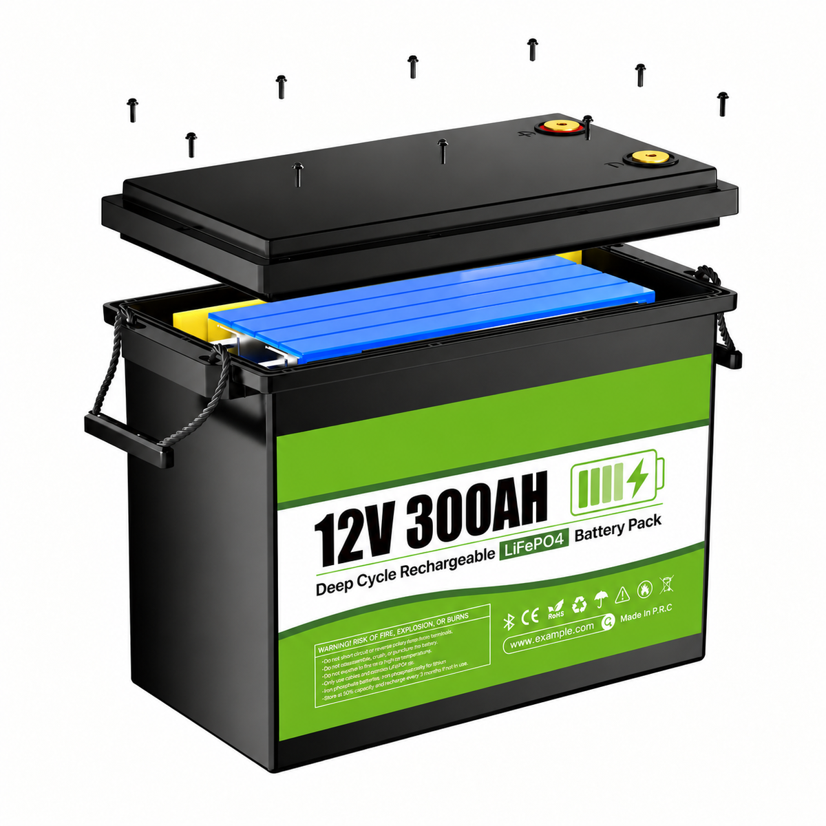 LifePo4 300Ah batteri BT
