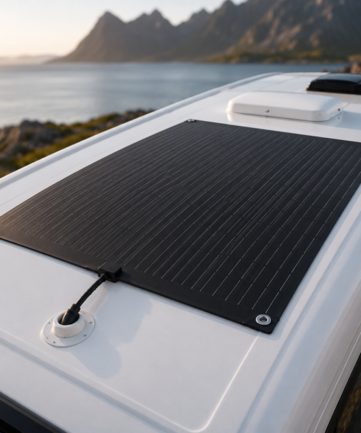 Flexibel solpanel 240W monokristallin hög verkningsgrad