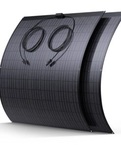 240W Flexibel solpanel 2 pack