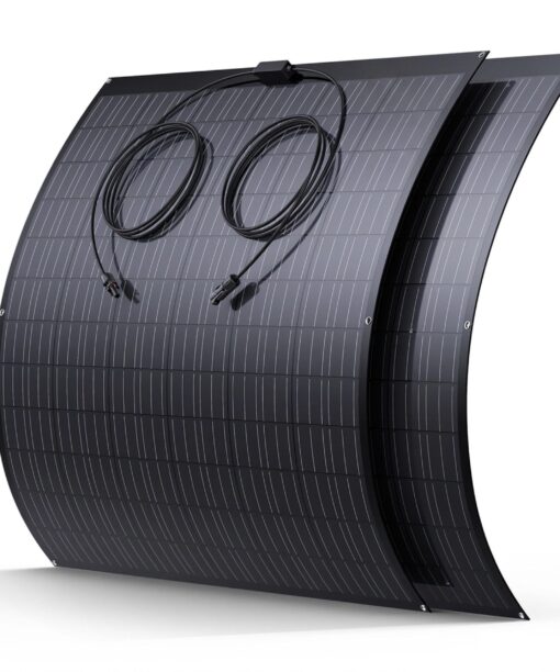 240W Flexibel solpanel 2 pack