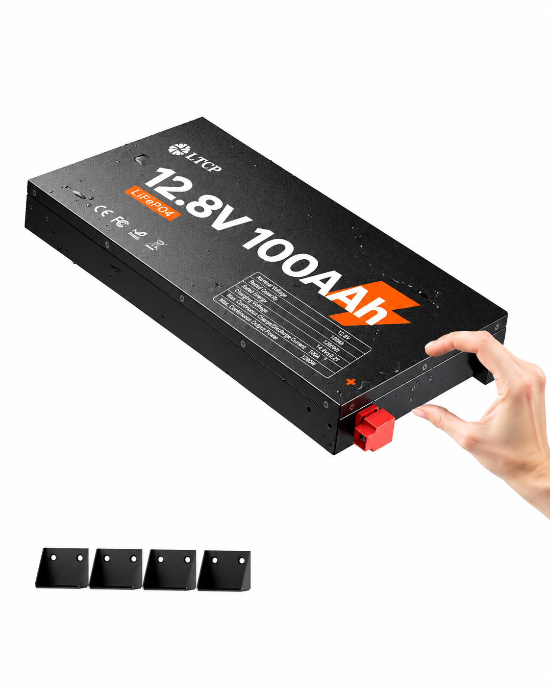 LifePo4 SLIM batteri - Bild 2