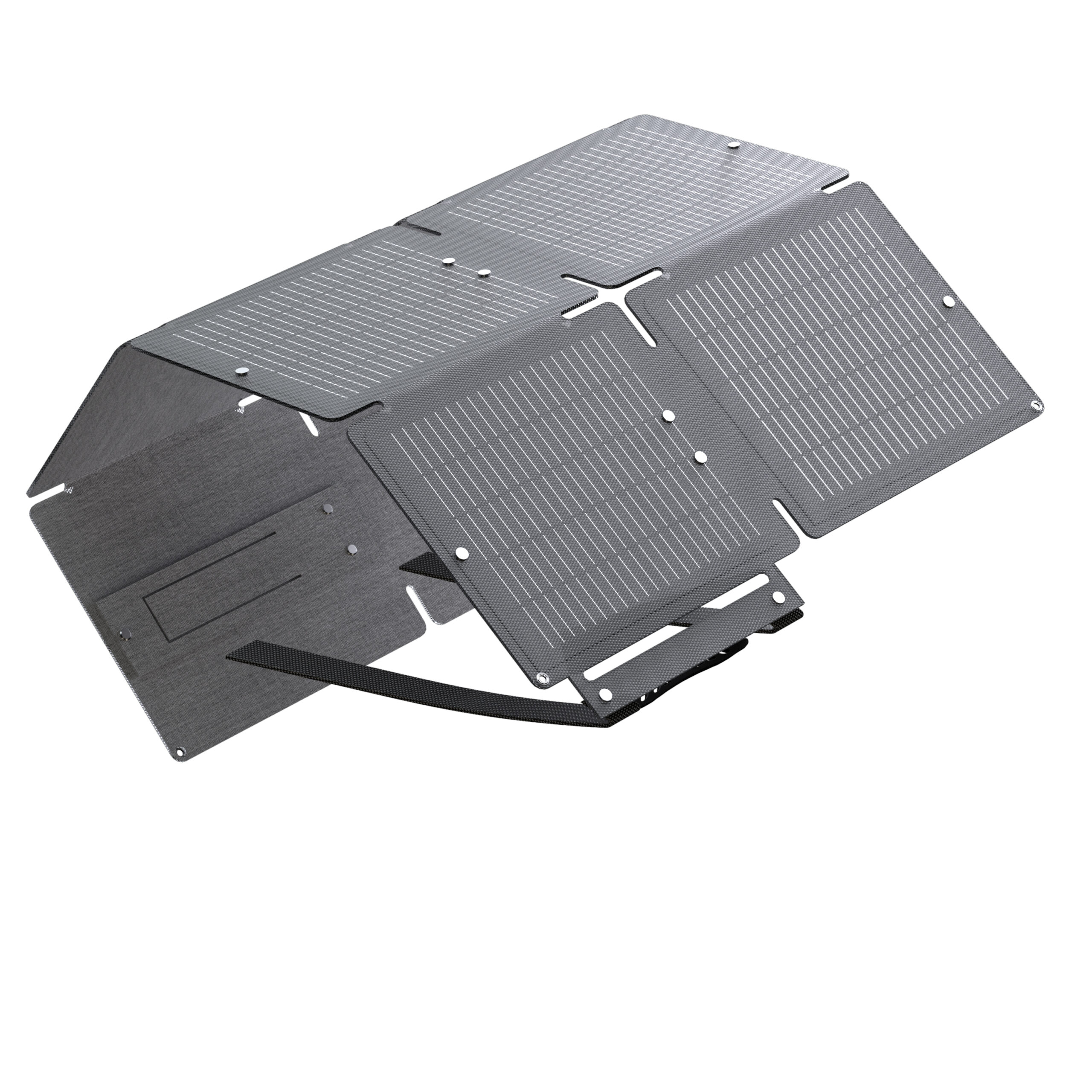 Vikbar 60W solpanel - Bild 4