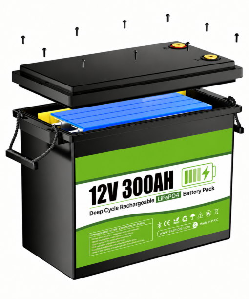 LifePo4 300Ah batteri BT - Bild 4