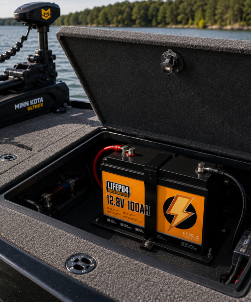 LifePo4 300Ah batteri utan BT