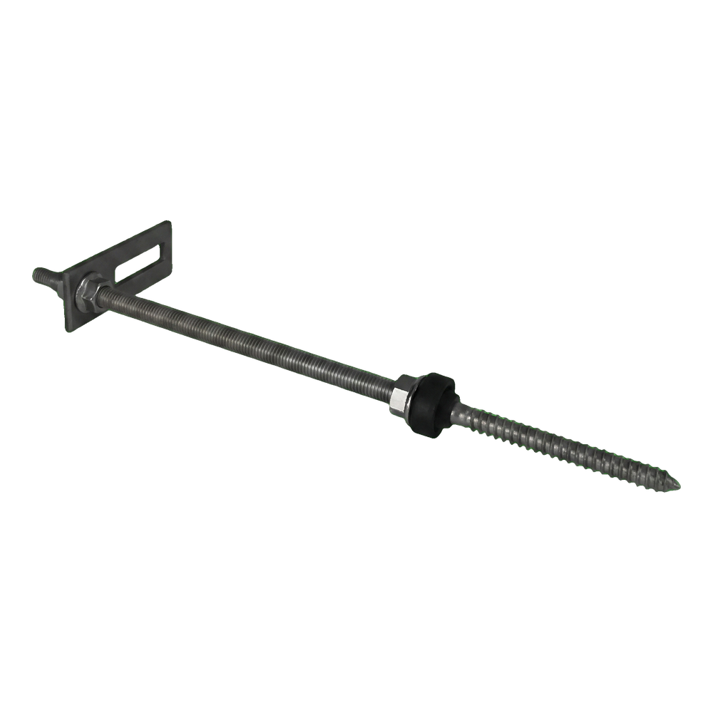 Stockskruv 10mm x 300mm dubbelgängad